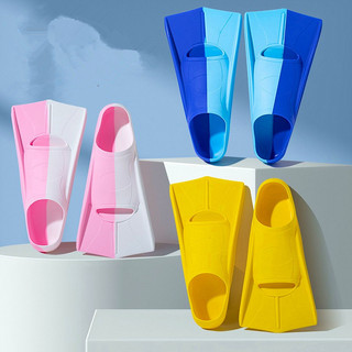 Barbatanas de natação barbatanas de Silicone crianças adulto sapatos de mergulho equipamentos de treinamento barbatanas 