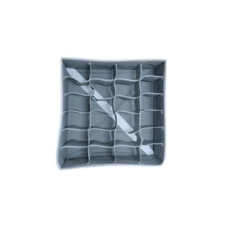 Organizador para gavetas TNT cinza TOP RIO 32x32x10cm