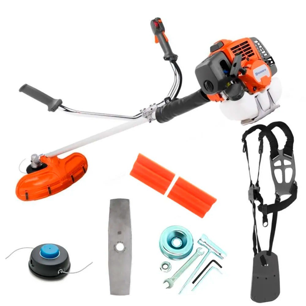Roçadeira a gasolina 1,61 hp 33,6 cc 2 tempos - 236RS Husqvarna