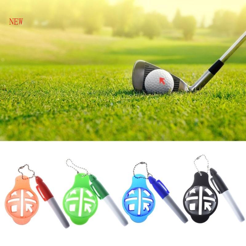 Nova Linha Alinhamento Golfe Marca Modelo Desenhar Forro 180 Graus Ferramentas Kit Caneta