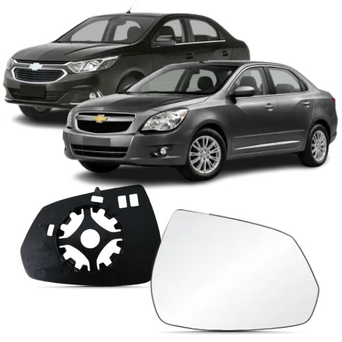 Lente Retrovisor Cobalt 2011 2012 2013 2014 á 2020 Esquerdo — imagem 2 de 2