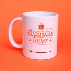 Caneca Pop Shopito Chá ou Café Shopee