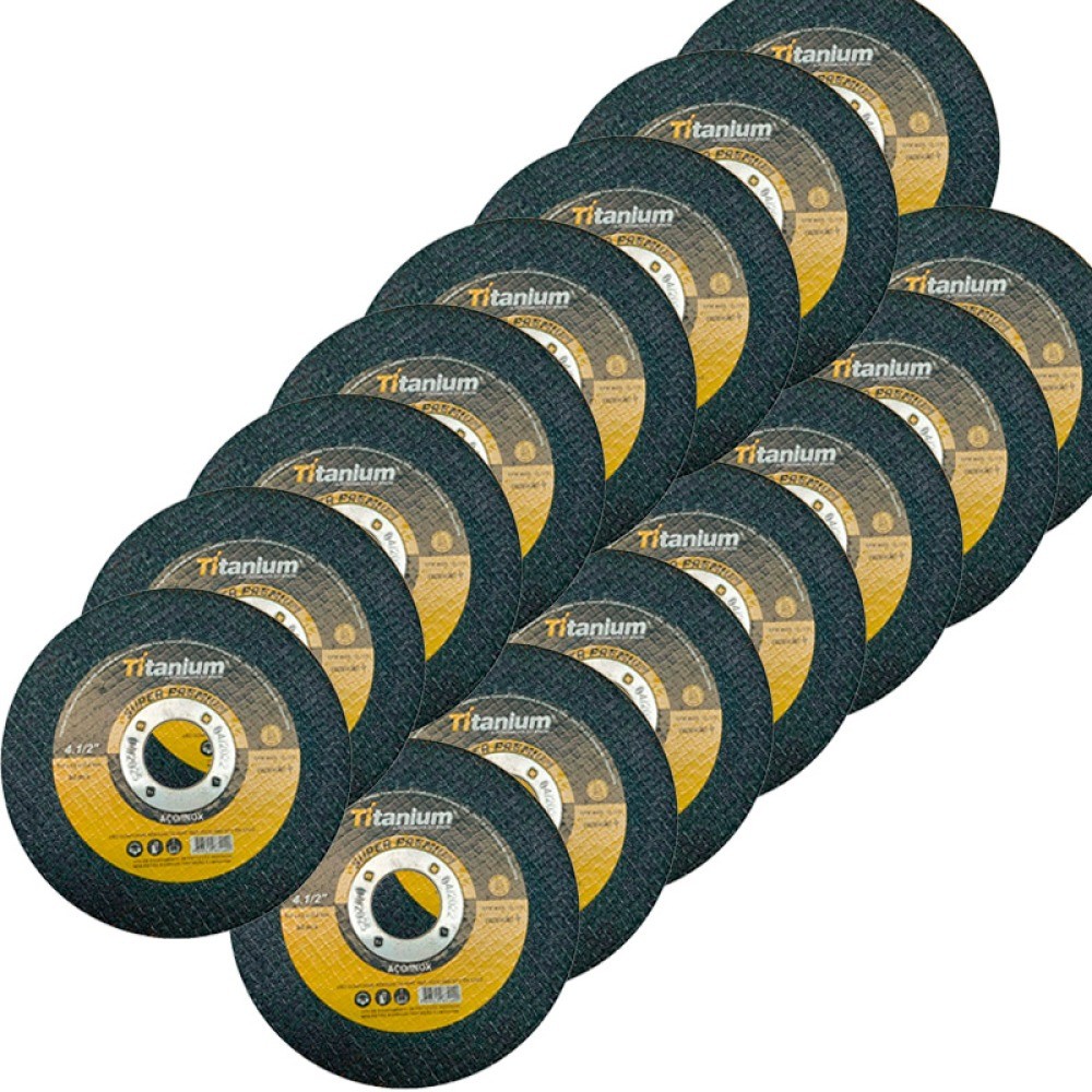 Disco de corte ultrafino para metal e inox 4.1/2" x 7/8" x 1 mm - 05047