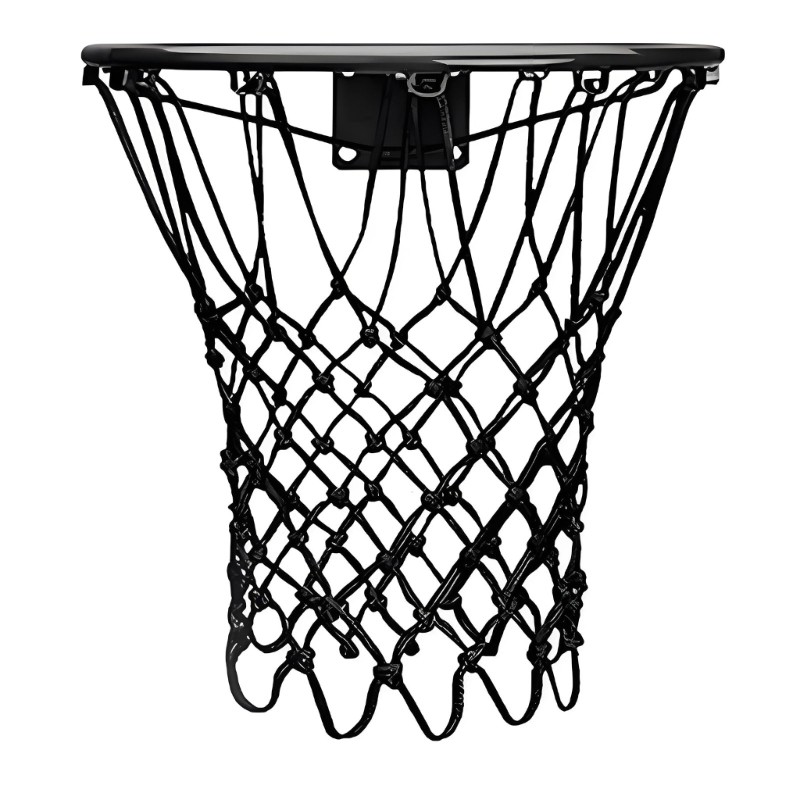 Rede De Basquete POOP Loop-On Com Borda Reforçada De Construção Cônica Aberta E 12 Pontos De Conexão Para Basketb