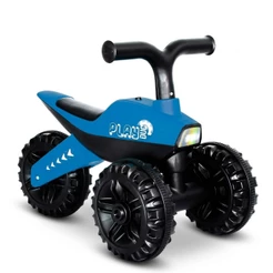 Triciclo Infantil 3 Rodas Motoca de Equilíbrio Com Luz E Som Rider até 30kg Azul Kababy