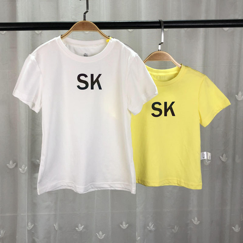 Carl Marca Desconto Roupas Infantis Pequeno Médio Grande Crianças Meninos Meninas Camisetas de Manga Curta Crianças Tops