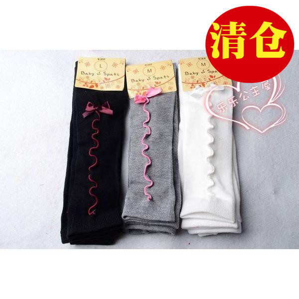Comércio exterior primavera outono meninas leggings crianças meninas tornozelo comprimento calças arco malha algodão leg