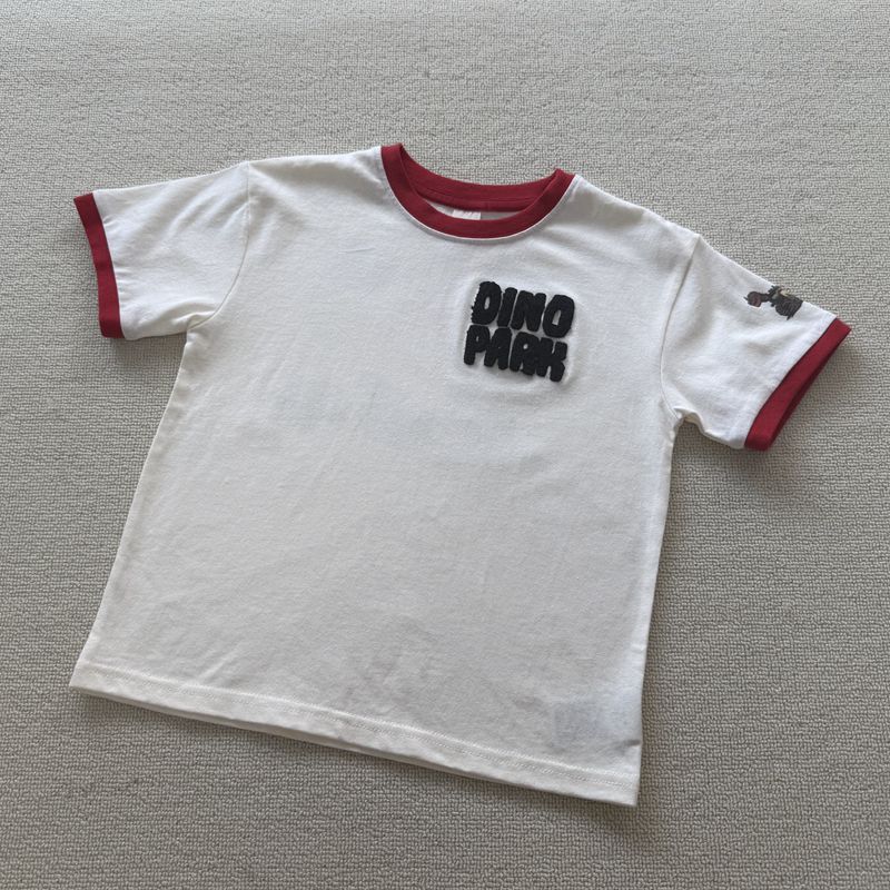 90-130 tamanho comércio exterior verão meninos crianças puro algodão dos desenhos animados impresso camiseta de manga cu