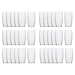 Kit 36 Copos Nadir Oca Long Drink de Vidro Liso 300ml