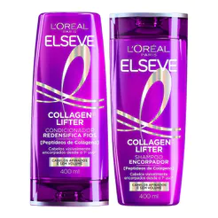 Kit Elseve Shampoo + Condicionador Colágeno Lifter 400ml