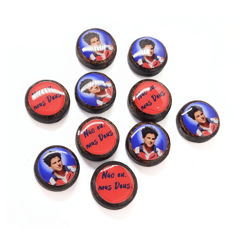 Entremeios São Carlos Acutis em Madeira - 10 unidades em Oferta na Shopee