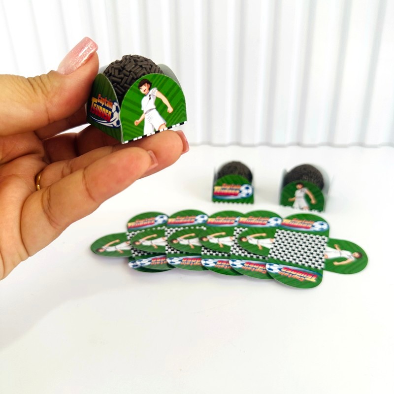 Forminha de Doces Tsubasa Personalizados /Lembrancinha de Festa /Aniversário