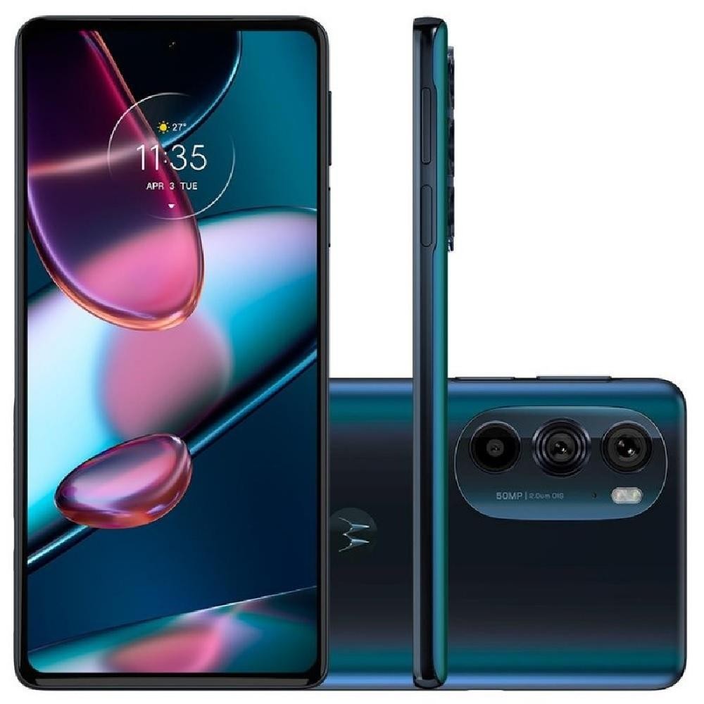 Usado: Edge 30 Pro 256GB Azul Excelente - Trocafy - Motorola