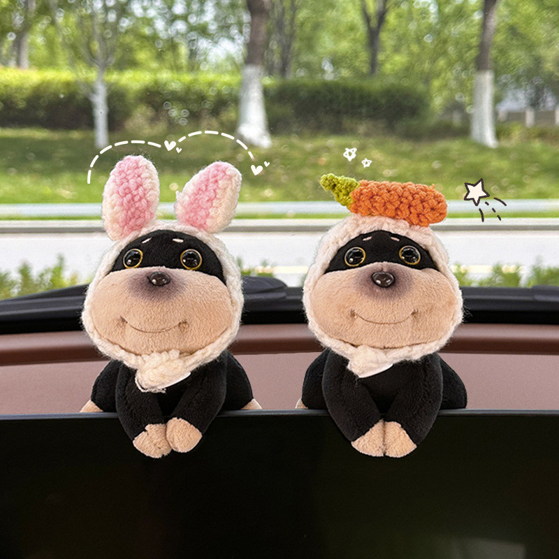 Ornamento Plush Toy para Console de Carro – Acessórios para Cães