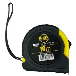 Trena Retrátil 10m 25mm Aço Emborrachada Alça - BT 327
