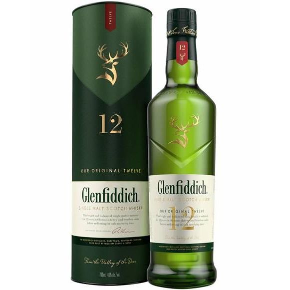 WHISKY GLENFIDDICH 12 ANOS 750ML