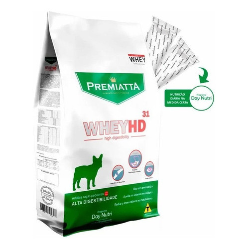 Ração Premiatta Wheyhd Cães Adulto Porte Pequeno Frango 3kg em Oferta na Shopee