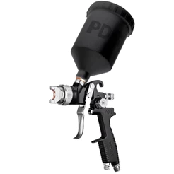 Kit Pistola de Pintura Profissional PDR SIstema HVLP 1.4mm a Gravidade 1 Chave 1 Escova 1 Filtro