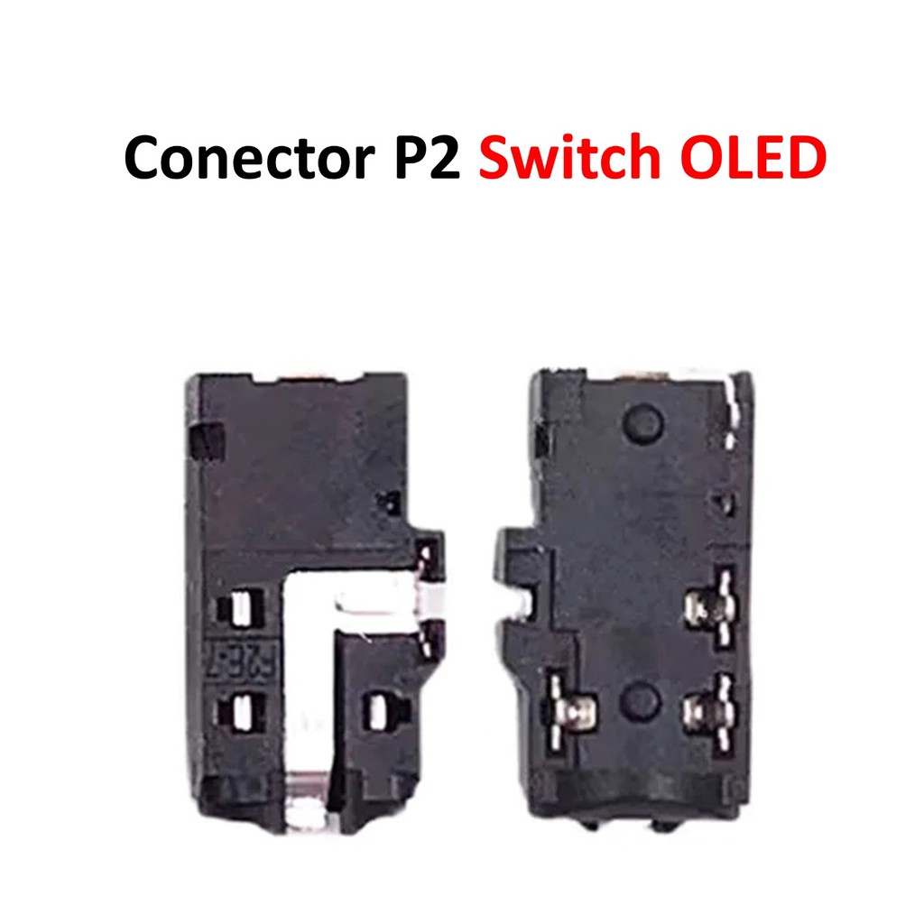 Conector Entrada Jack P2 Fone Ouvido Para Nintendo Switch OLED