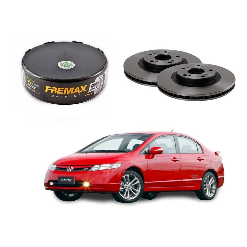 Disco Freio Dianteiro Civic Si 2.0 2007 A 2011 em Oferta na Shopee