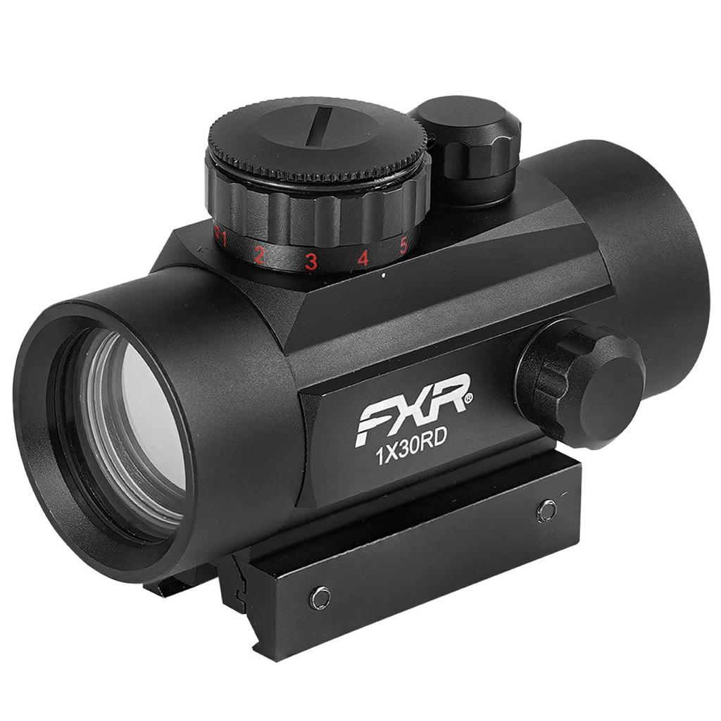 Mira Holografica 1x30 Ponto Verde Vermelho Trilho 11/22mm  - Fixxar em Oferta na Shopee