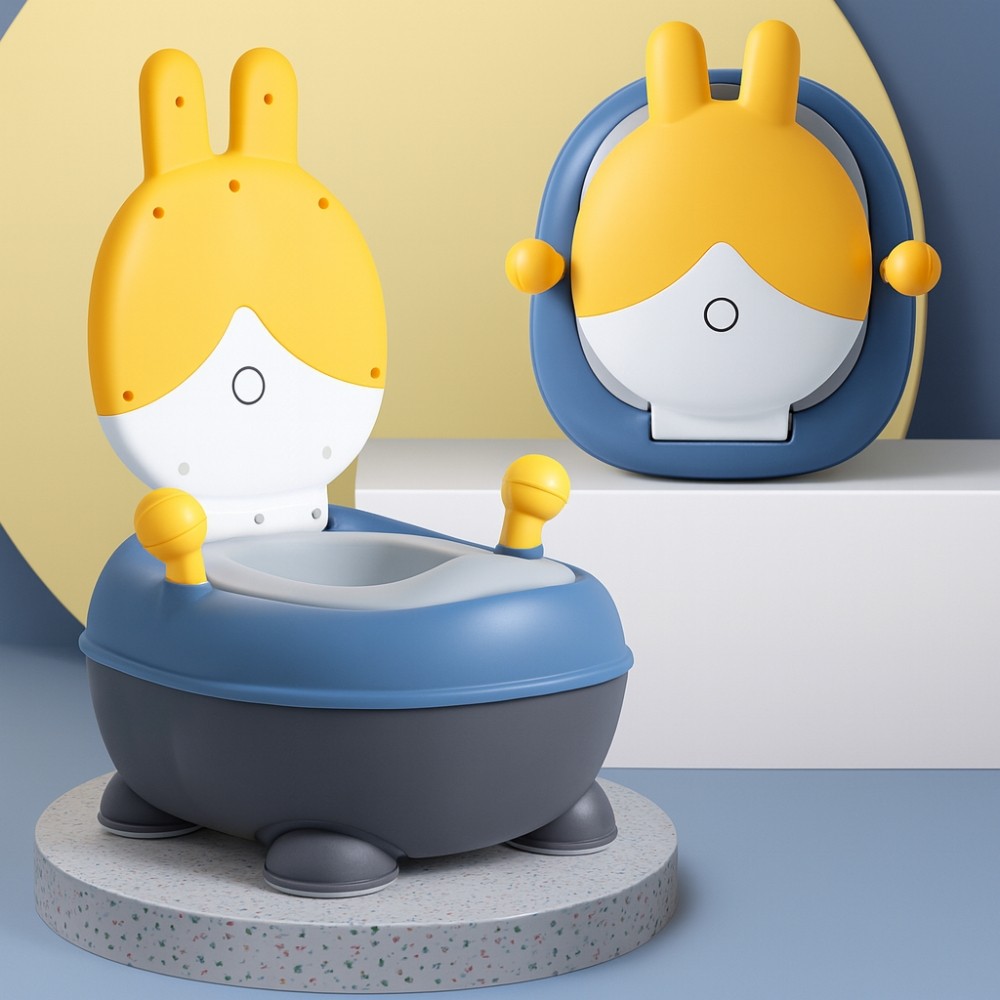 Penico Troninho Desfralde Infantil Coelinho Amarelo Deend em Oferta na Shopee