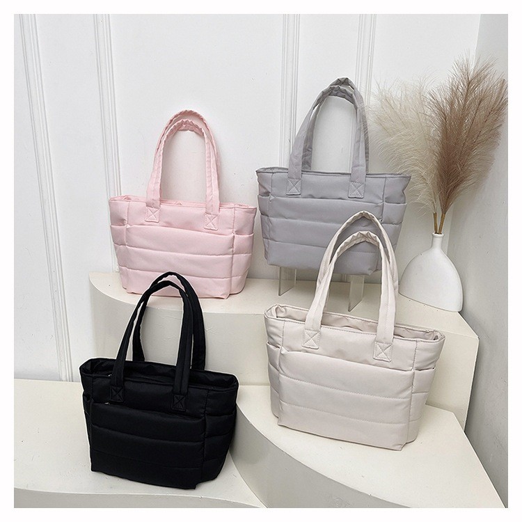 Bolsa Tote Femina de Almofada de Ombro Resistente à Água para Trabalho ,Viagem e Passeio Moda Shope em Oferta na Shopee