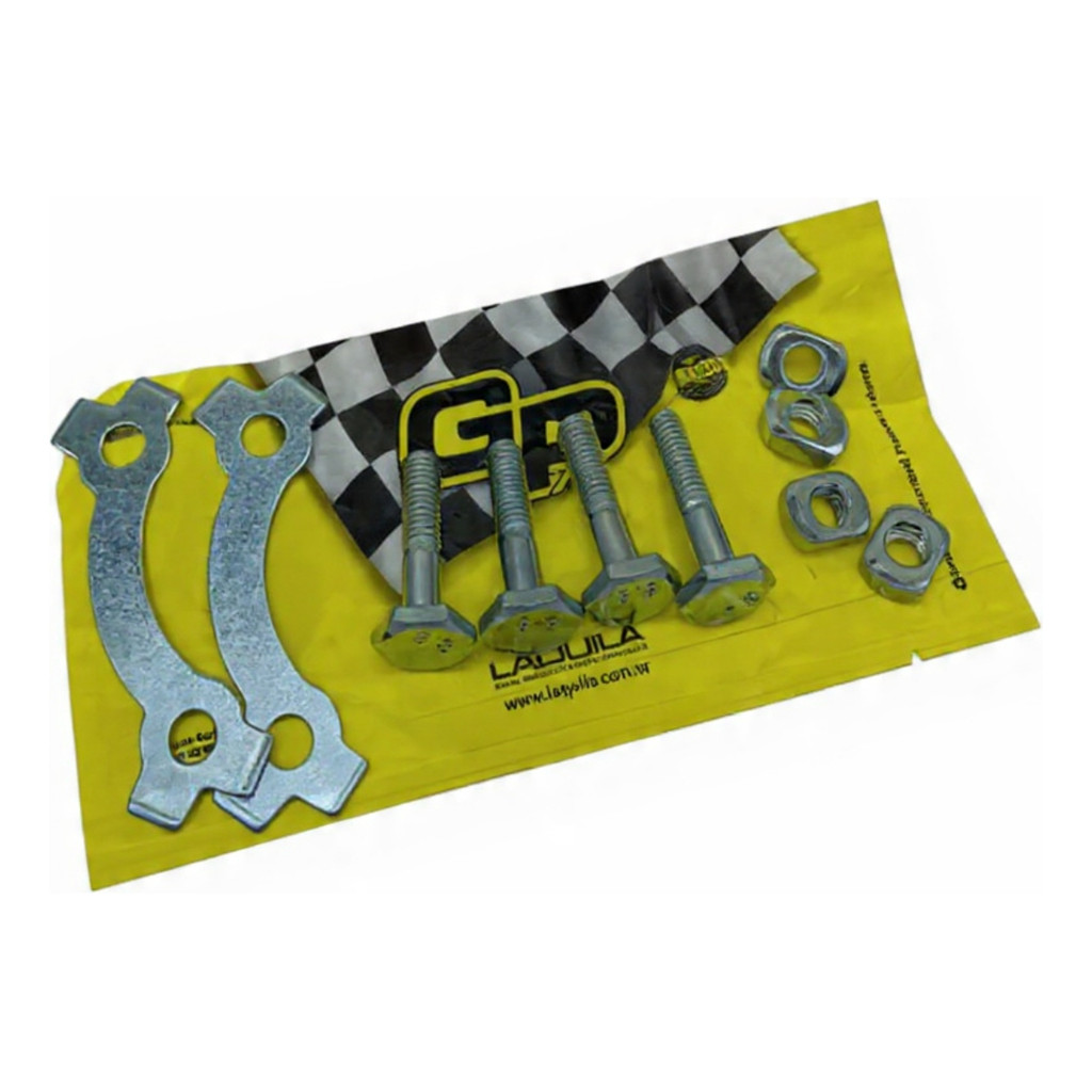 KIT JOGO PARAFUSO DA COROA GP7 (KIT C/ 10 PCS) YBR 125 2000 A 2016 em Oferta na Shopee