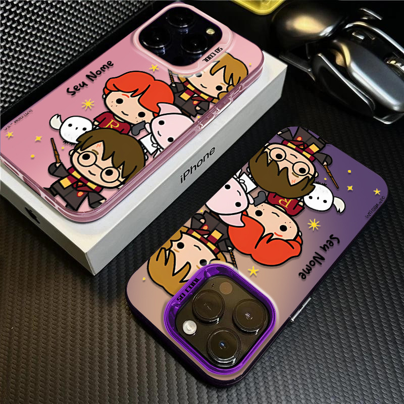 Capa personalizada anti-choque Harry Potter fofo para Samsung S22 S24 S23 Ultra S20 S21 S23 FE S24 S25 S22 Plus S24 S23