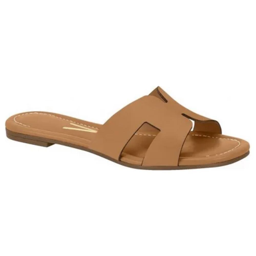 Tamanco Vizzano Feminino Pelica Camel Casual Conforto no Passeio