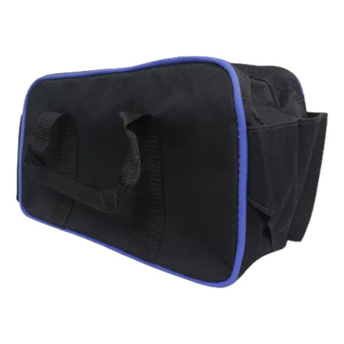 Mala De Ferramentas Lona Compacta Fit Black Spazio 19x35x13