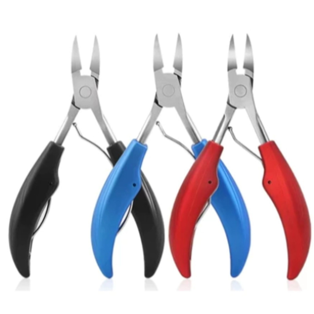 Alicate mola dupla De Cortar Unha Curvado Profissional Aço Inox Manicure Pedicure Podologia De Unha em Oferta na Shopee