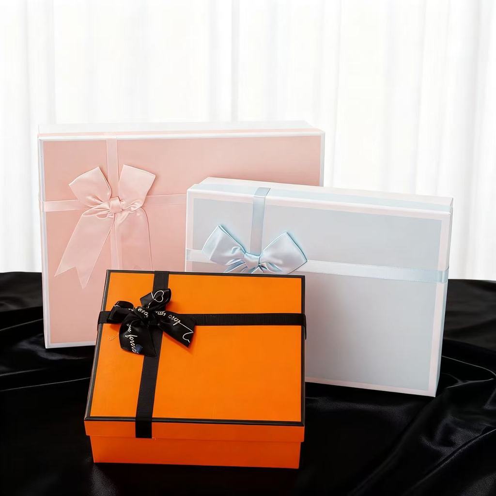 Caixa de Presente com Laço de Borboleta Grande Caixa de Presente Caixa de Presente para o Dia dos Namorados para Meninas