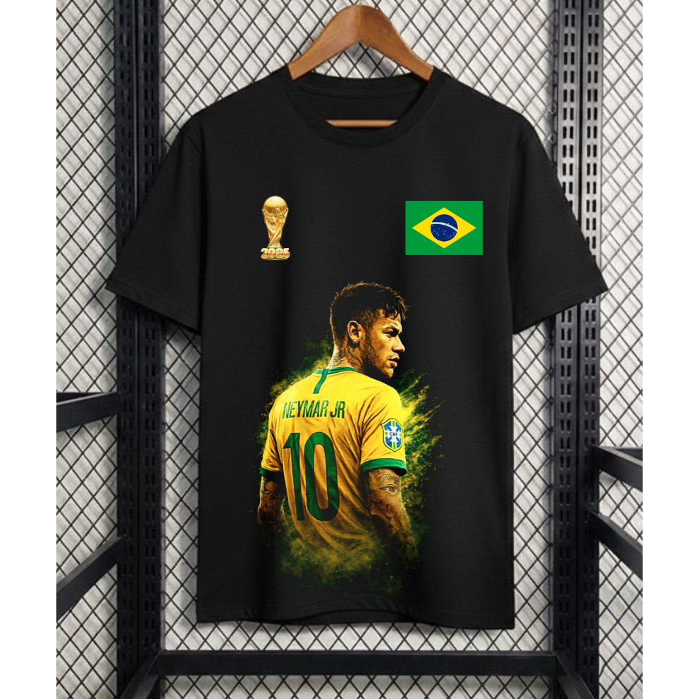 camisa do Brasil qualidade premium unissex Neymar 10 copa do mundo Frete gratis!