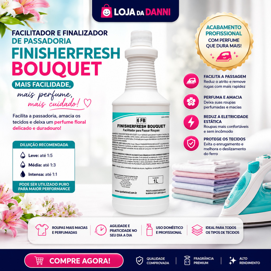 FACILITARDOR 1L FINISHERFRESH BOUQUET SPARTAN