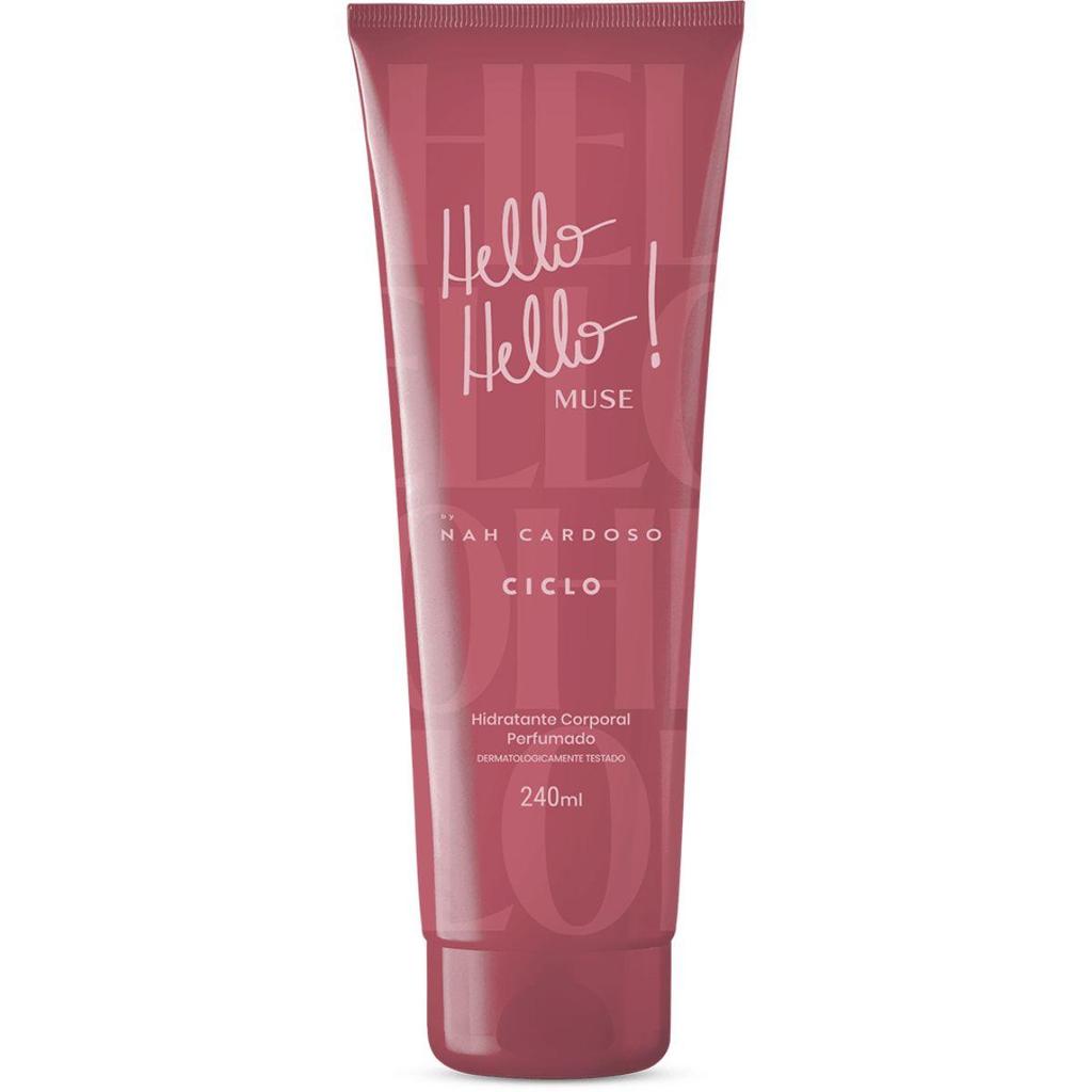 Loção Hidratante Hello Hello Muse 240ml Creme Corporal Ciclo Cosméticos Nah Cardoso