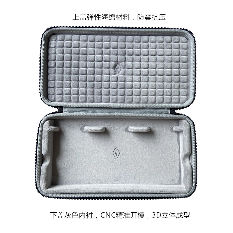 Adequado para Trio-75 Trio75/Trio60 Trio-60 Proteção de teclado Armazenamento Conjunto de bolsa rígida Caixa de caixa