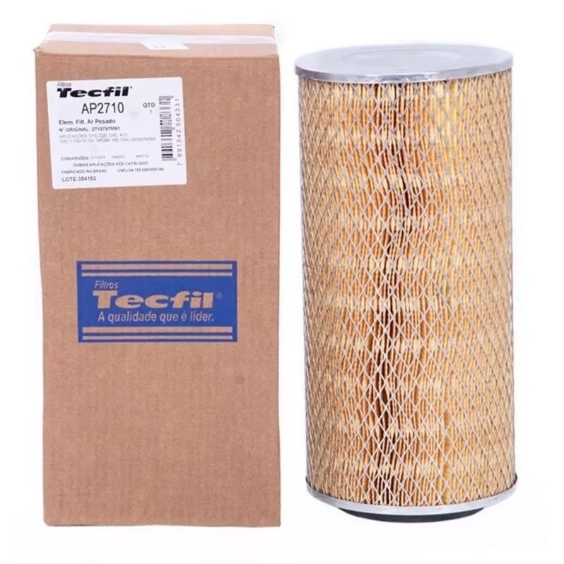 Filtro de Ar do Motor Chevrolet D20 1984/1996 Tecfil AP2710