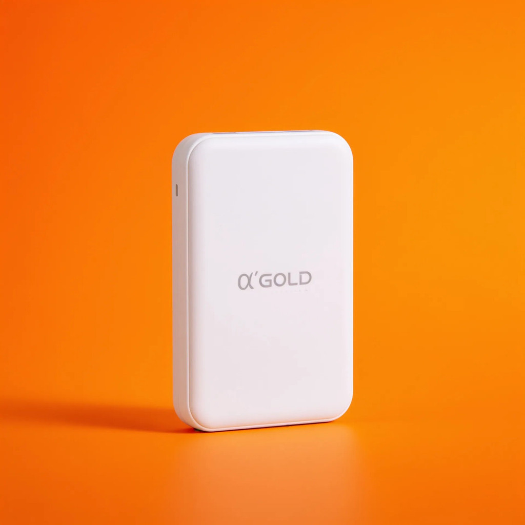 Power Bank Magnético Sem Fio A'gold BTE-06A 5000mah Carregador Portátil Carregador Portátil Agold Bte-06a Power Bank
