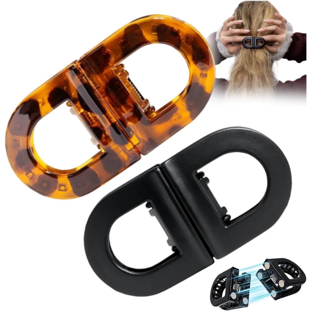 2 presilhas magnéticas para cabelo, presilhas magnéticas, presilhas femininas, magnéticas fortes, an