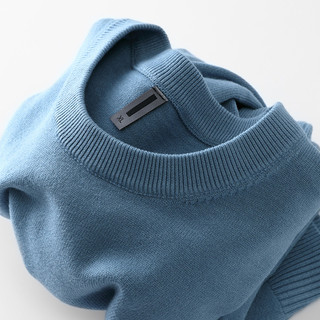 Outono inverno não está congelado, o suéter está intrigante!K Malhas Casual Cor Sólida Gola Redonda Slim-fit Bottoming M
