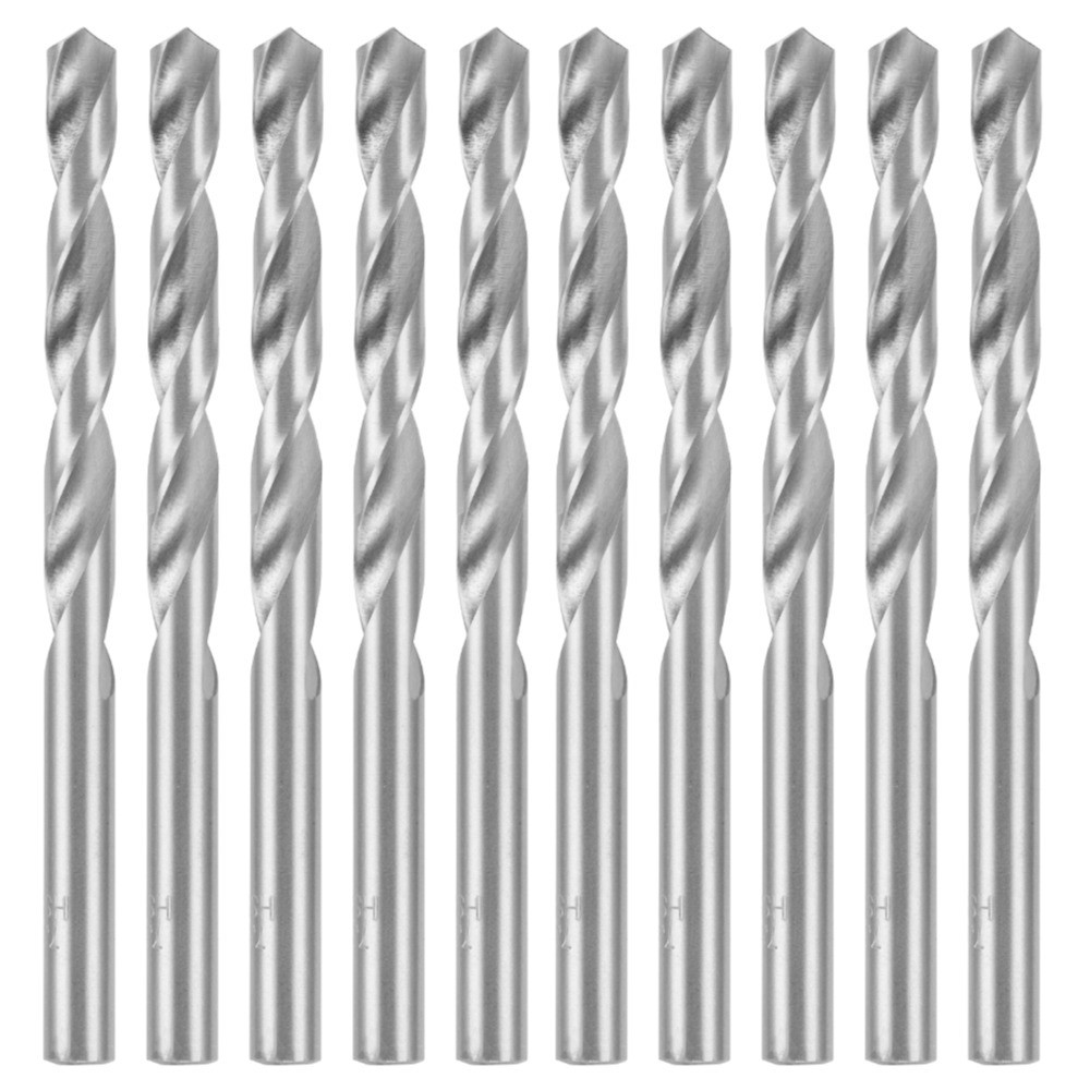 Broca de aço rápido para metal 1/4" polida com 10 peças - 7157155 MTX