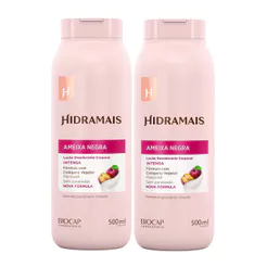 Kit 2 Loção Desodorante Corporal Hidramais Ameixa Negra 500ml