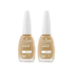 Kit 2 Esmalte Colorama Nude Da Sua Cor 4.0 com 8ml