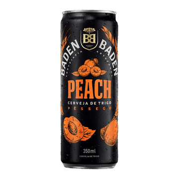 Baden Baden Cerveja Peach Lata 350ml