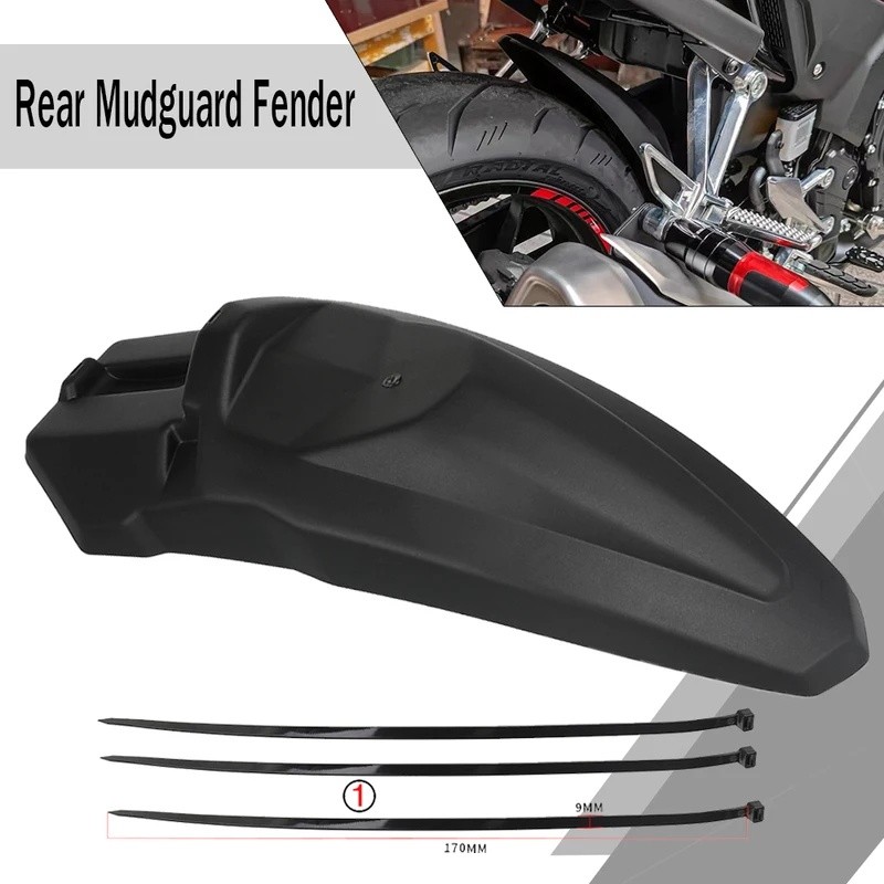 Para Honda NX500 NX 500-500 Nova Motocicleta Traseiro Fender Hugger Paralama Respingo Guarda Acessórios De Moto