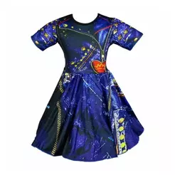 Fantasia Descendentes Infantil Vestido Evie