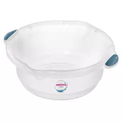 Bacia Plástica Transparente 5,2L Hydrus Sanremo