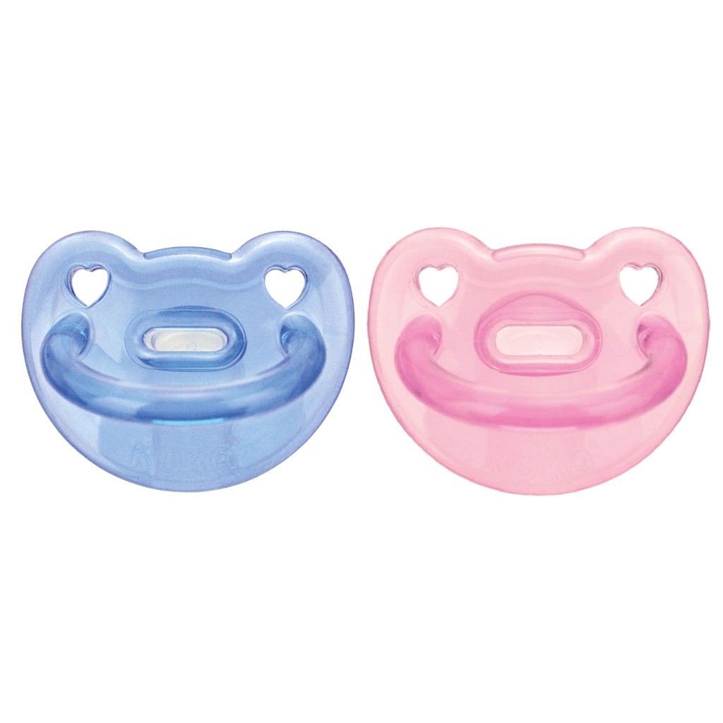 Chupeta 100% Silicone Bico Macio Flexível Escudo Ventilado Soft 0-6+ Kuka