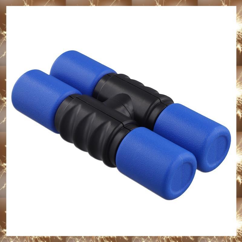 (Div Agitador De Tubo Duplo Double Row Shaker Kashaka Rhythm Instrument Azul